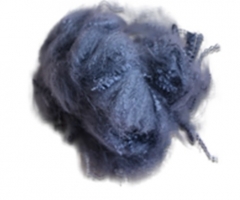 皮毛專用滌綸短纖維（藍灰色）