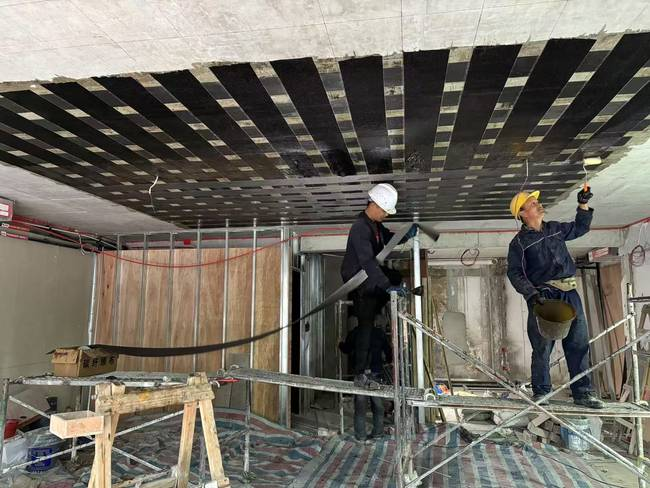 碳纖維粘鋼加固